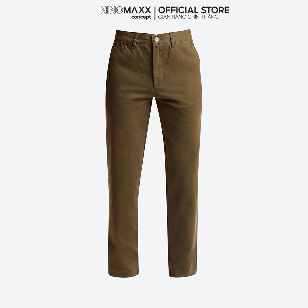 N&amp;M Quần Kaki nam dài chất Cotton form regular fit 2009025