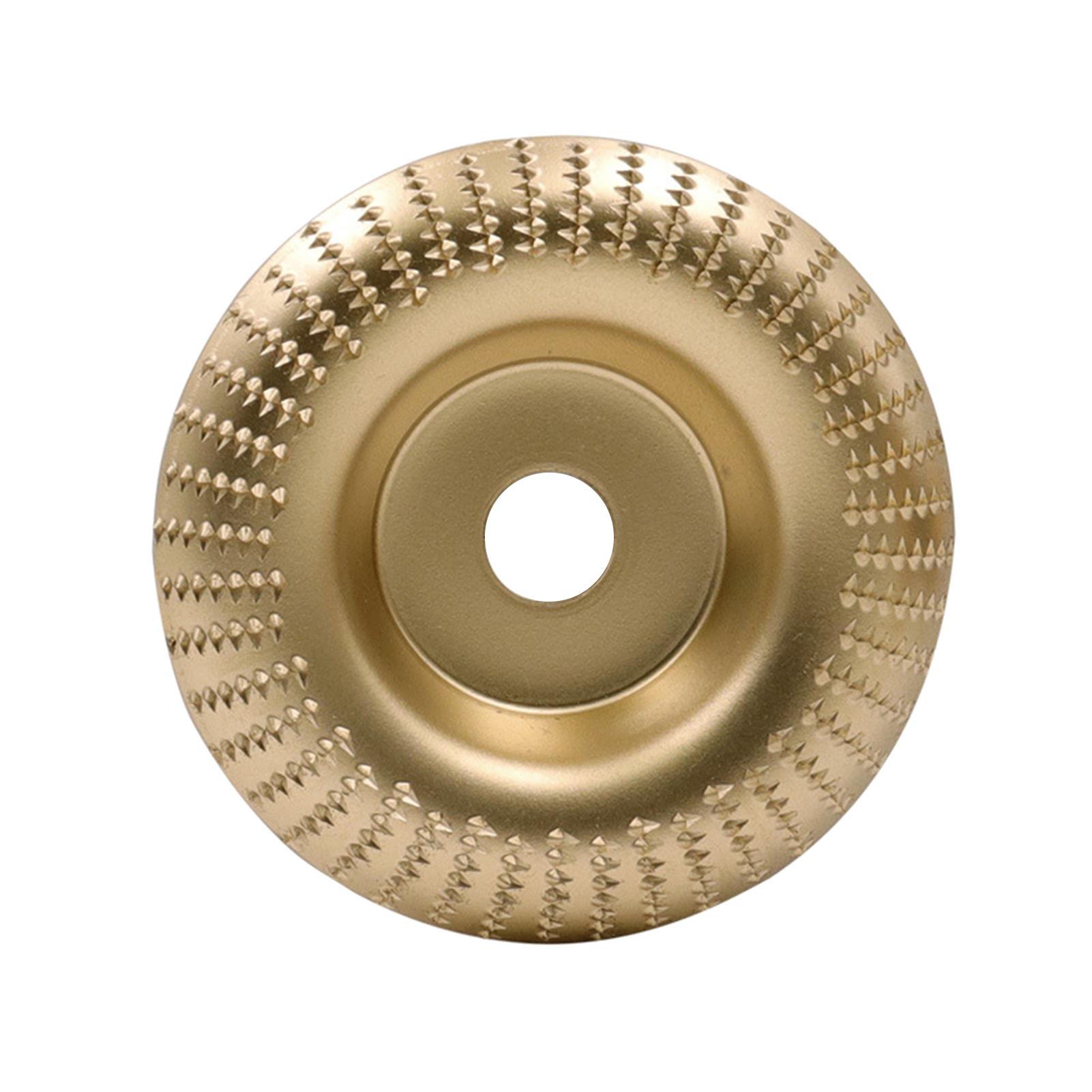 4 Inch Wood Carving Disc for Angle Grinder with 5/8-inch Arbor Wood Shaping Disc Angle Grinding Wheel Rotary Tool Wood Cutting Shaper