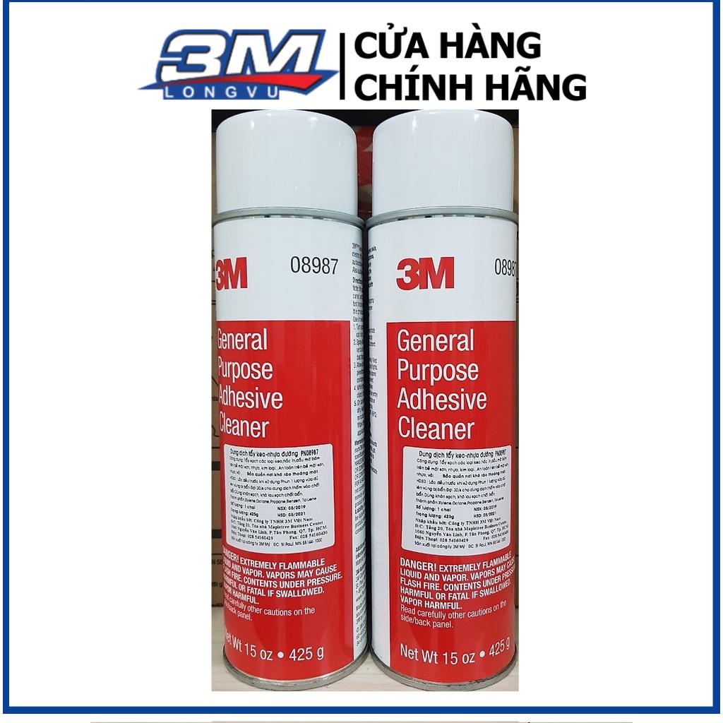 Bộ 2 Chai Dung Dịch Tẩy Keo, Nhựa Đường 3M 08987 - 3M Long Vu