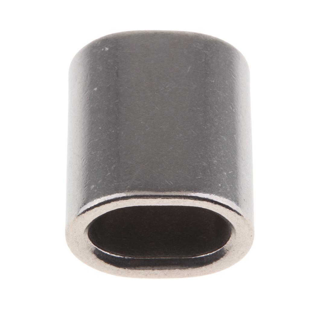 Marine 304 Stainless Steel Cable / Wire Rope Ferrules 14.0 mm to 20.0 mm