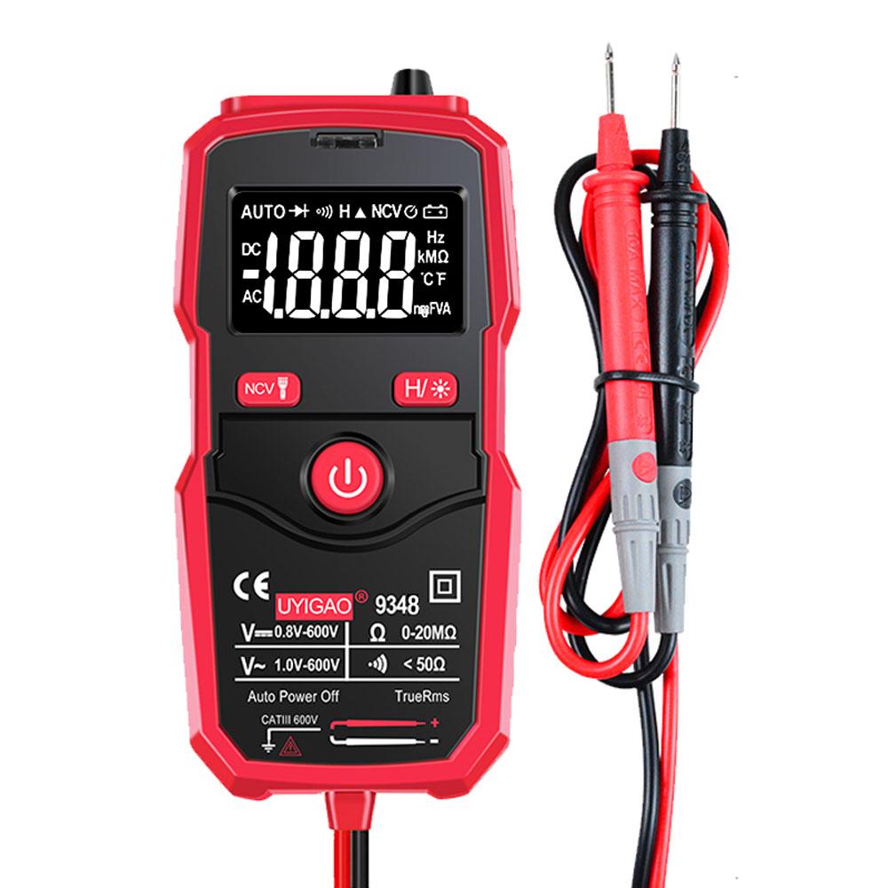 UA9342 LCD Display Automatic Digital Multimeter Direct/Alternating Current Resistance with Data Hold and Auto Power Off
