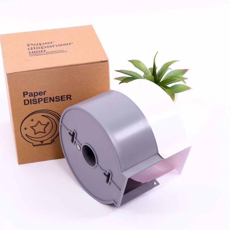 Hộp đựng giấy vệ sinh gắn tường bằng nhựa 14cm cỡ nhỏ