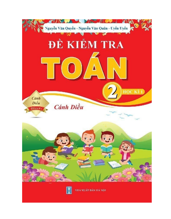 Sách - Đề kiểm tra toán 2 học kì 1