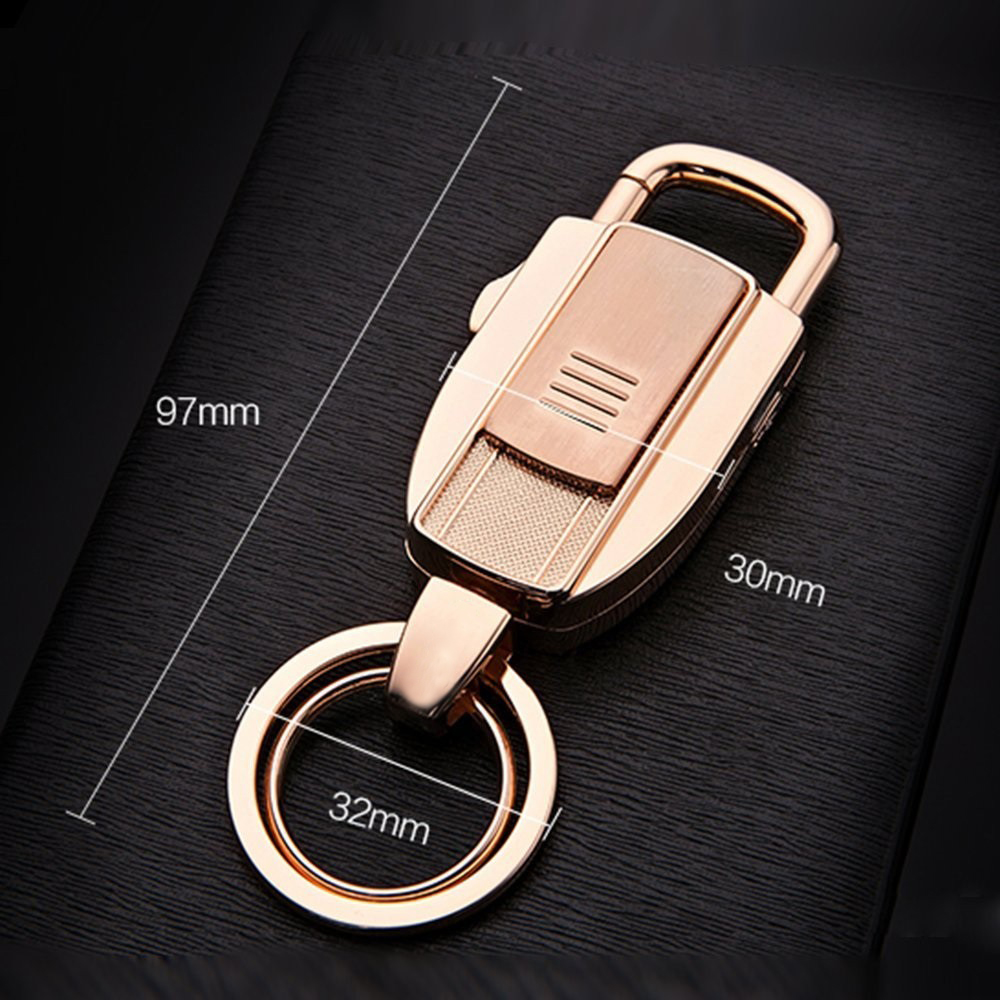 Móc Chìa Khóa Key Chains ZB-8755 Kiêm Bật Lửa Sạc Điện Cao Cấp