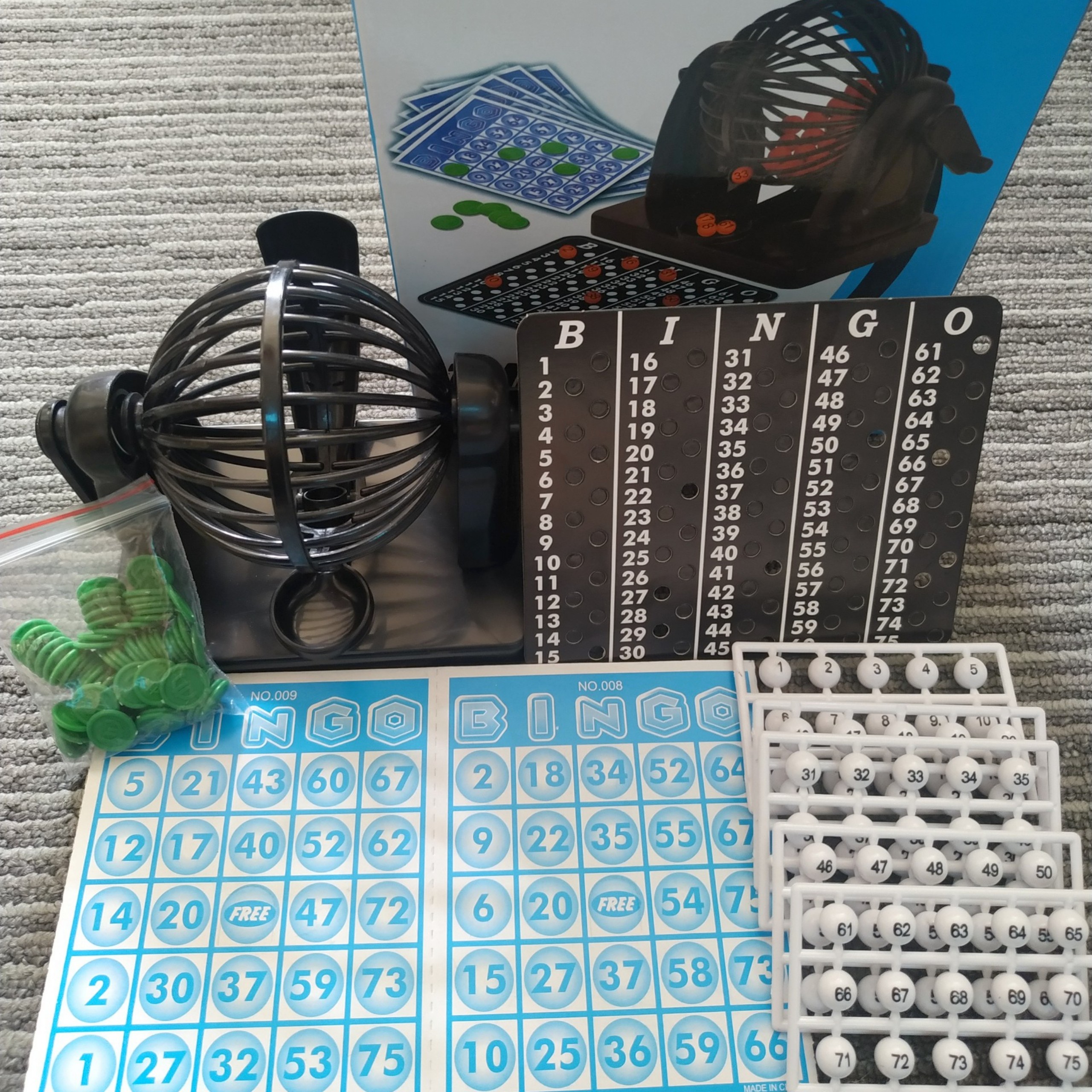 Bộ trò chơi Bingo Lotto 75 số