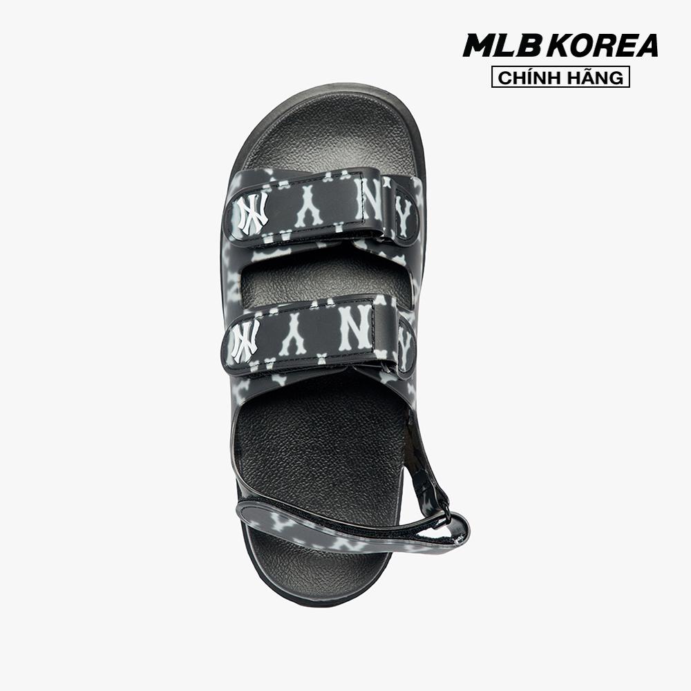 MLB - Giày sandals quai ngang khóa dán Chunky Monogram 3ASDSD423