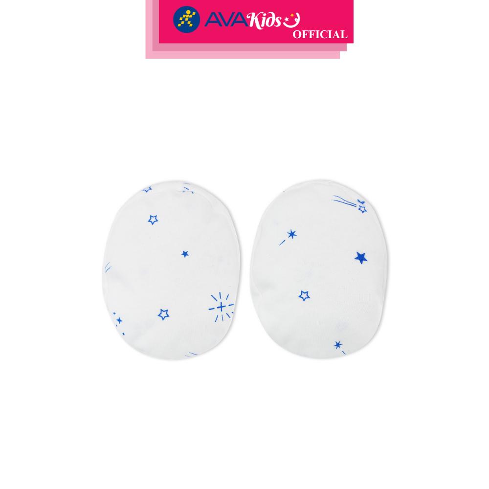 Bộ bao tay, bao chân sao băng IQ Baby màu trắng (0 - 3 tháng) - Hàng Chính Hãng