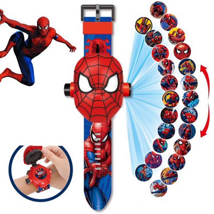 Đồng Hồ Điện Tử Đeo Tay Chiếu 24 Hình 3D Cho Trẻ Em
