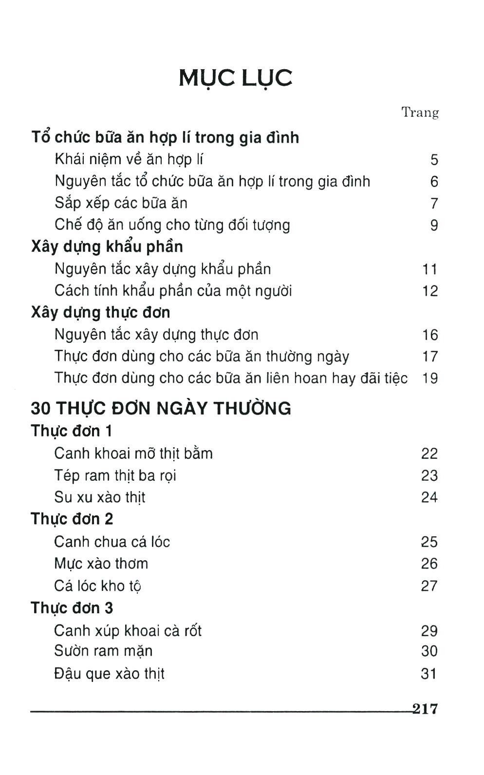 Nấu Ăn Gia Đình (Tái Bản)