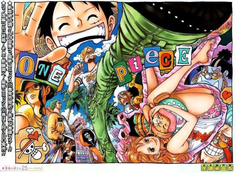 đảo hải tặc - one piece chapter 1076 1