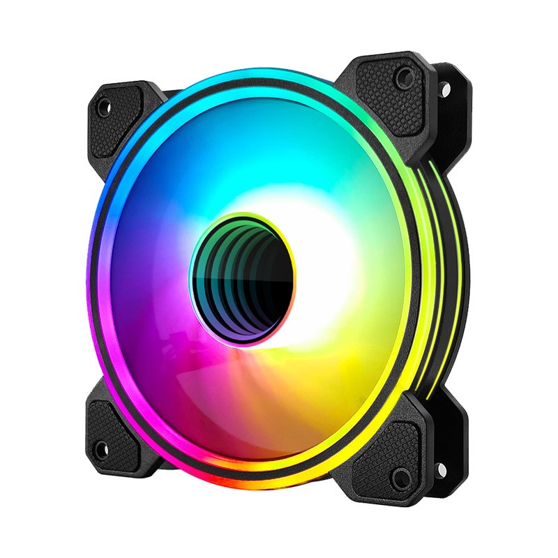 Quạt tản nhiệt 3D Led PWM ARGB WF1 tốc độ cao cho case máy tính siêu đẹp