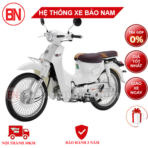 Xe Máy 50cc Cub New SE Ally - Trắng