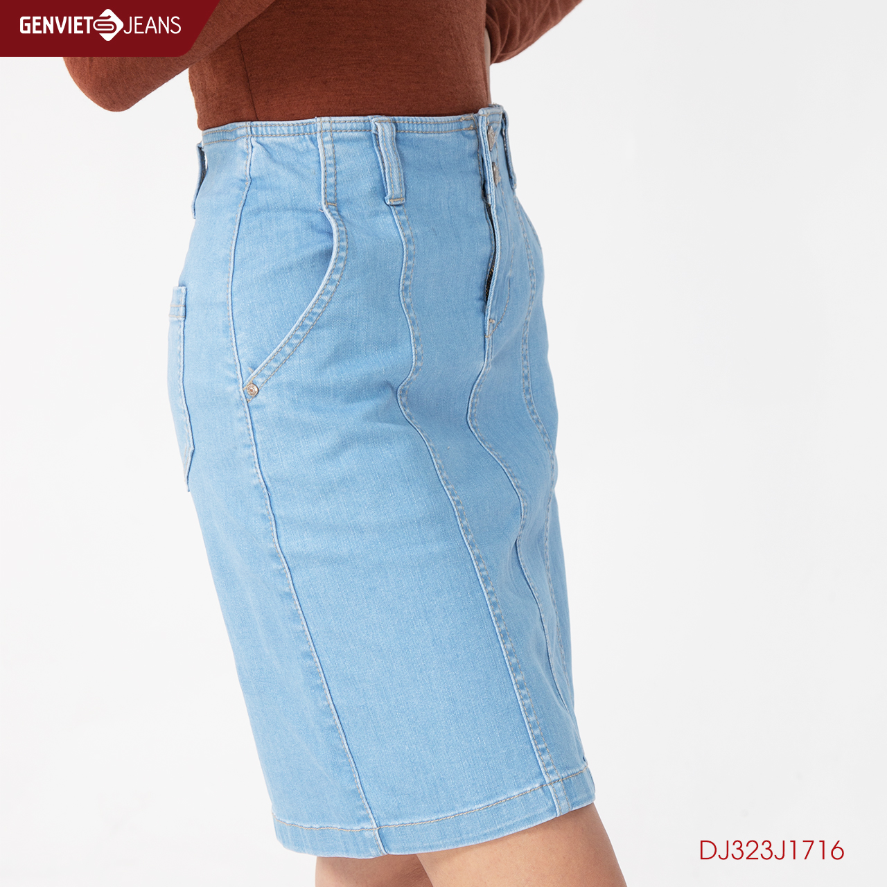 Juyp Nữ Jeans Truyền Thống DJ323J1716  GENVIET