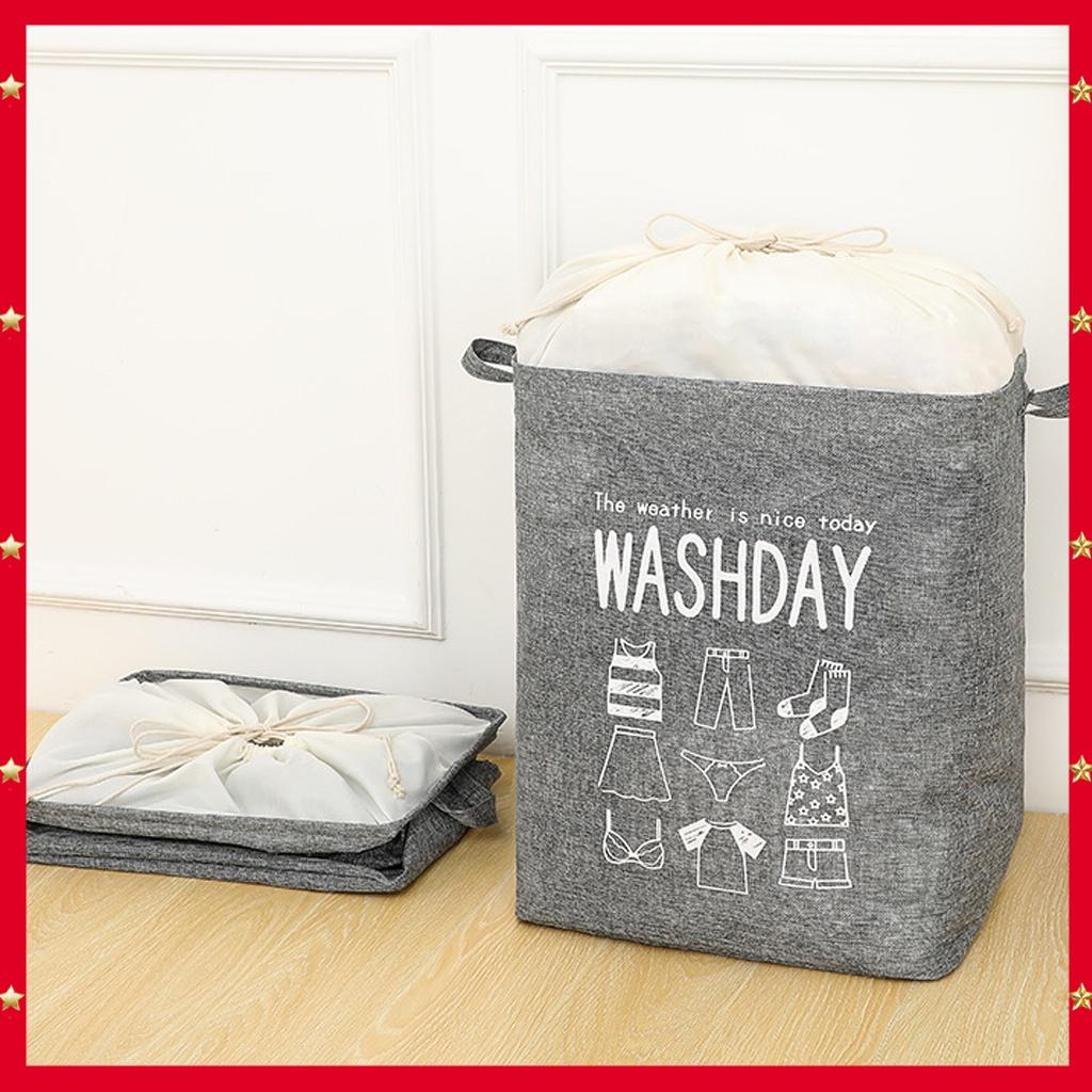 Túi Đựng Quần Áo Chăn Màn bằng vài siêu bền WASHDAY