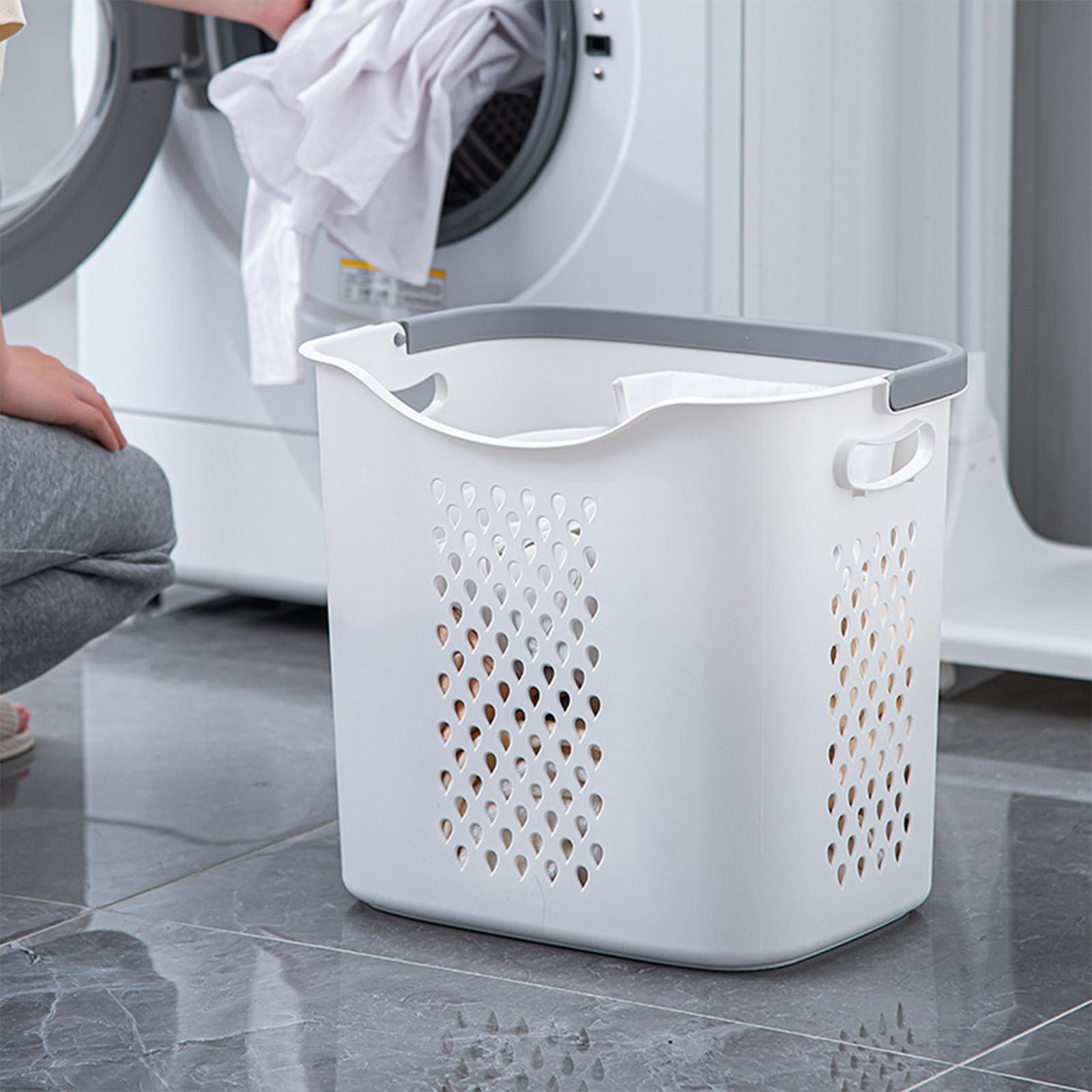 Laundry Basket Laundry Hamper Bag with Handles for Laundry Clothes Pans