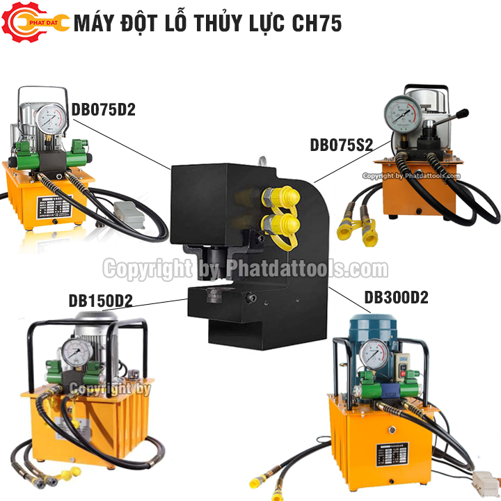 Máy Đột Lỗ Thủy Lực PADA CH75B