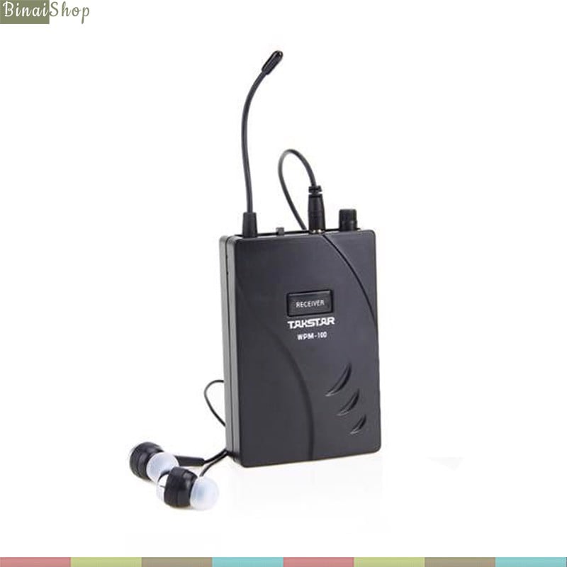 Takstar WPM-100 / WPM-200 / WPM-300 - Tai Nghe Kiểm Âm Không Dây UHF Cho Sân Khấu, Hội Trường, Phòng Thu- Hàng chính hãng