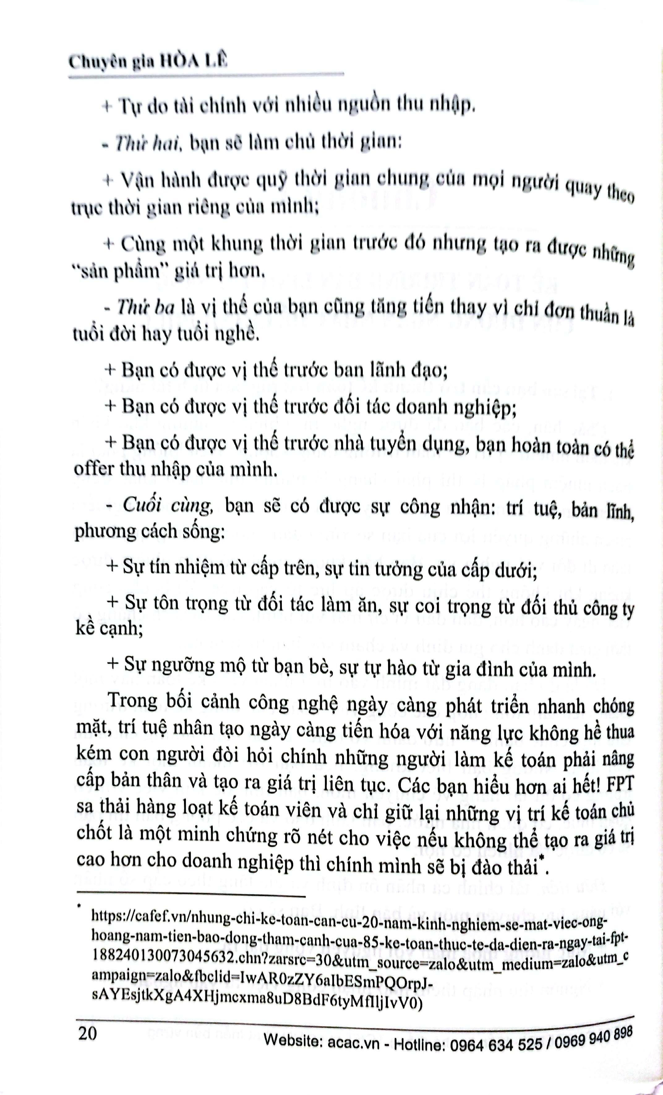 Sách - Kế Toán Trưởng - Bản Lĩnh Và Tài Năng - Bìa Cứng