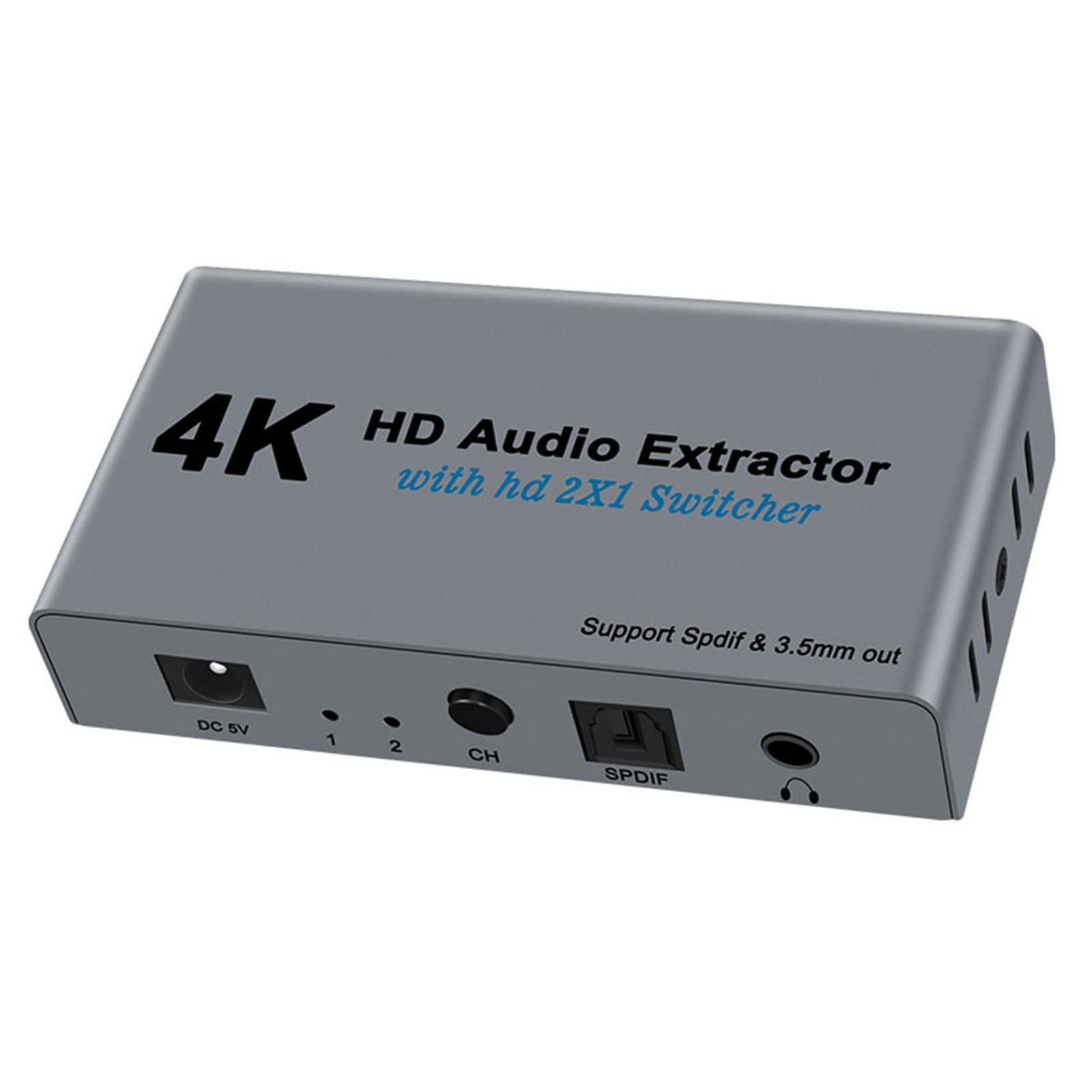 Bộ Chia Tách Âm Thanh HD E21 2 Trong 1 4K HD Sang HD SPDIF 3,5 Mm