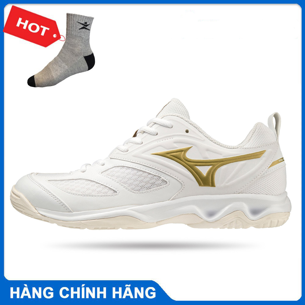 Giày cầu lông bóng bàn Mizuno Dynablitz dành cho cả nam và nữ siêu hot-tặng tất thể thao bendu