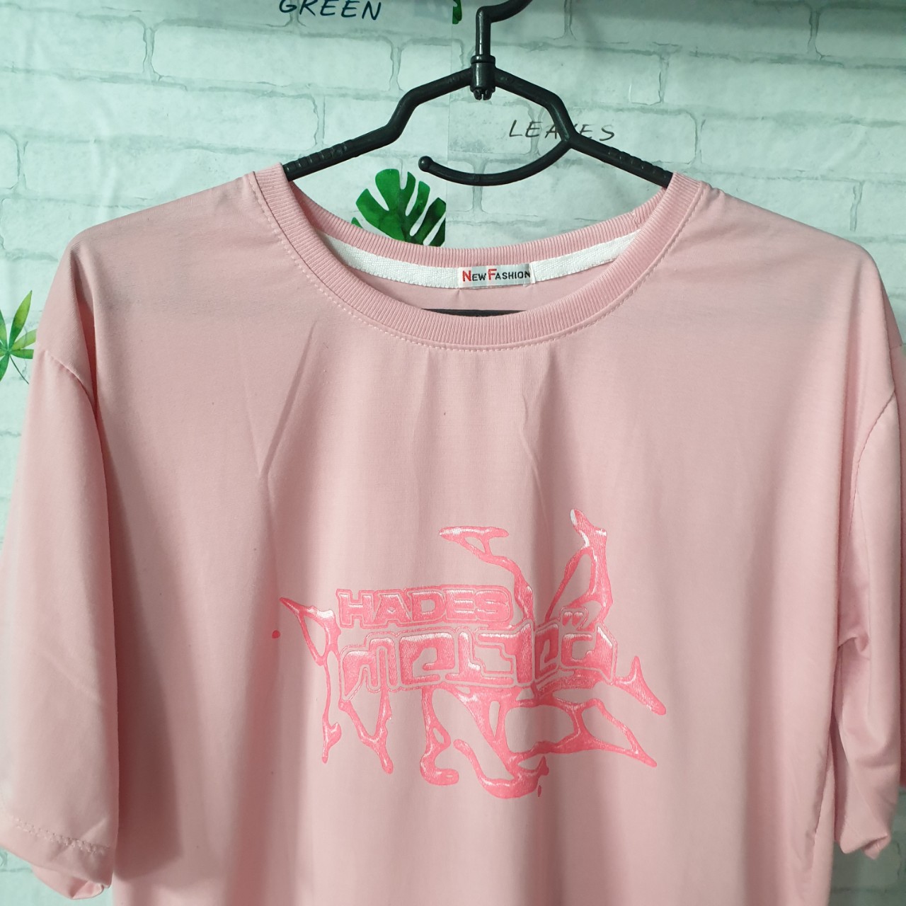 ÁO THUN UNISEX NAM NỮ HOT TREND form rộng tay lỡ- Hình HADES - Free size 40-75kg -Dành cho cả Nam và Nữ, Aó thun co dãn thấm hút mồ hôi tốt