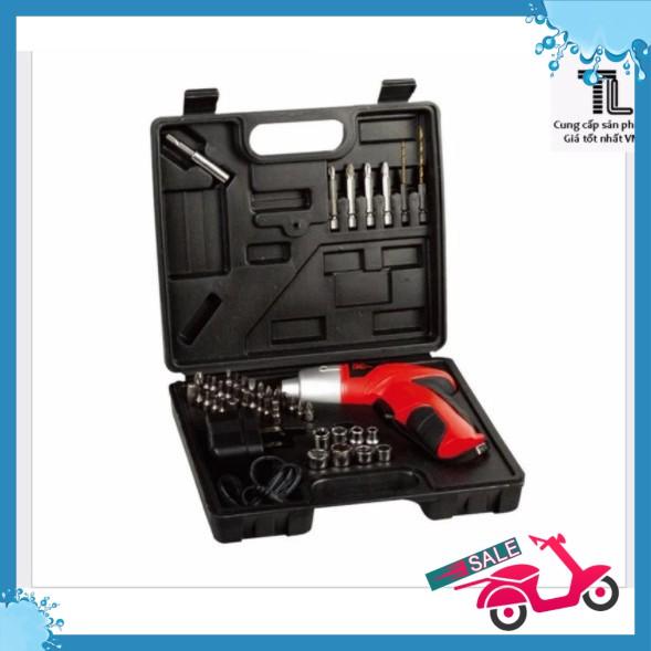 Máy khoan và vặn vít không dây DCTools S019 4.8V 45 chi tiết