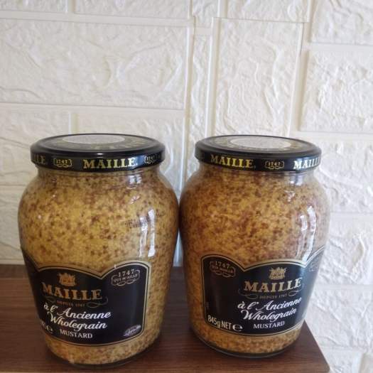 Mù Tạt Nguyên Hạt Maille 865gr/ Whole Grain Mustard 865g