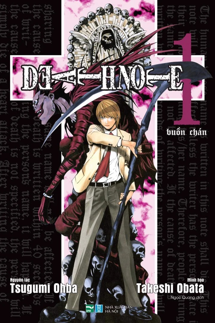 Truyện tranh - Trọn bộ Death Note 13 tập nguyên seal