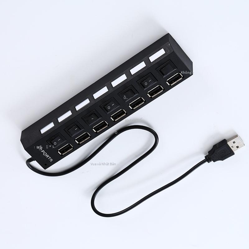 Công tắc 7 cổng độc lập giá thấp nhất usb2.0 một điểm bảy điểm trung tâm mở rộng tốc độ cao trung tâm plug-in