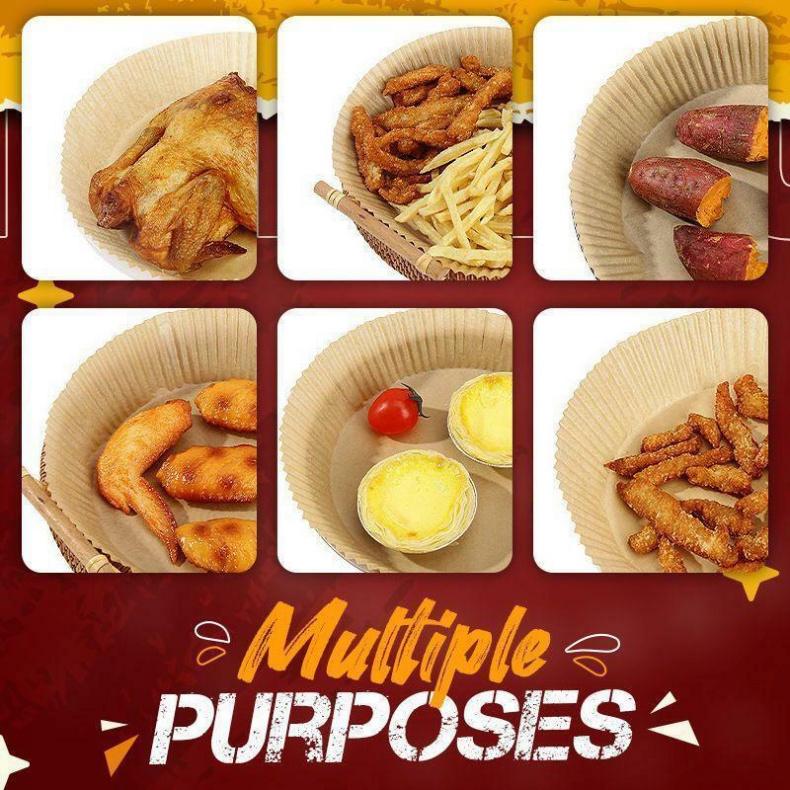 Giấy Lót Nồi Chiên Không Dầu 1 Set 30 Tờ