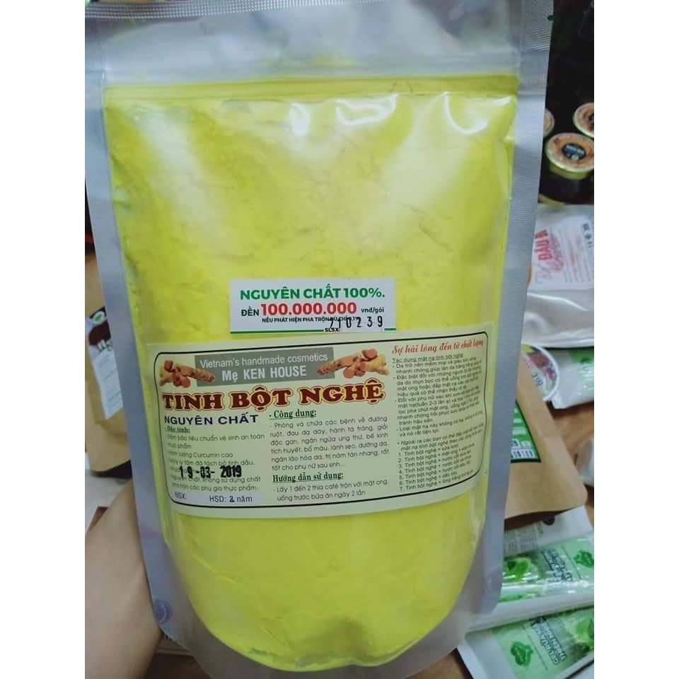 TINH BỘT NGHỆ NGUYÊN CHẤT MẸ KEN