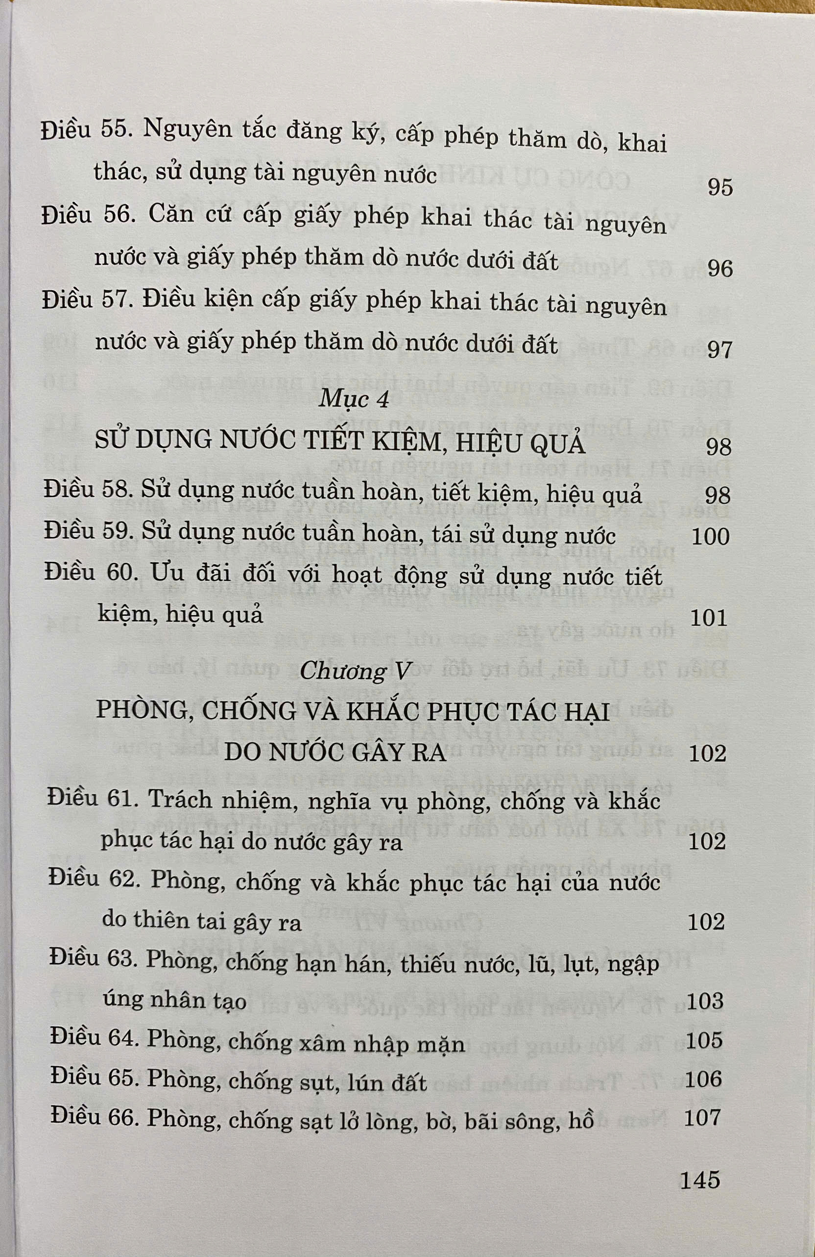 Luật Tài Nguyên Nước