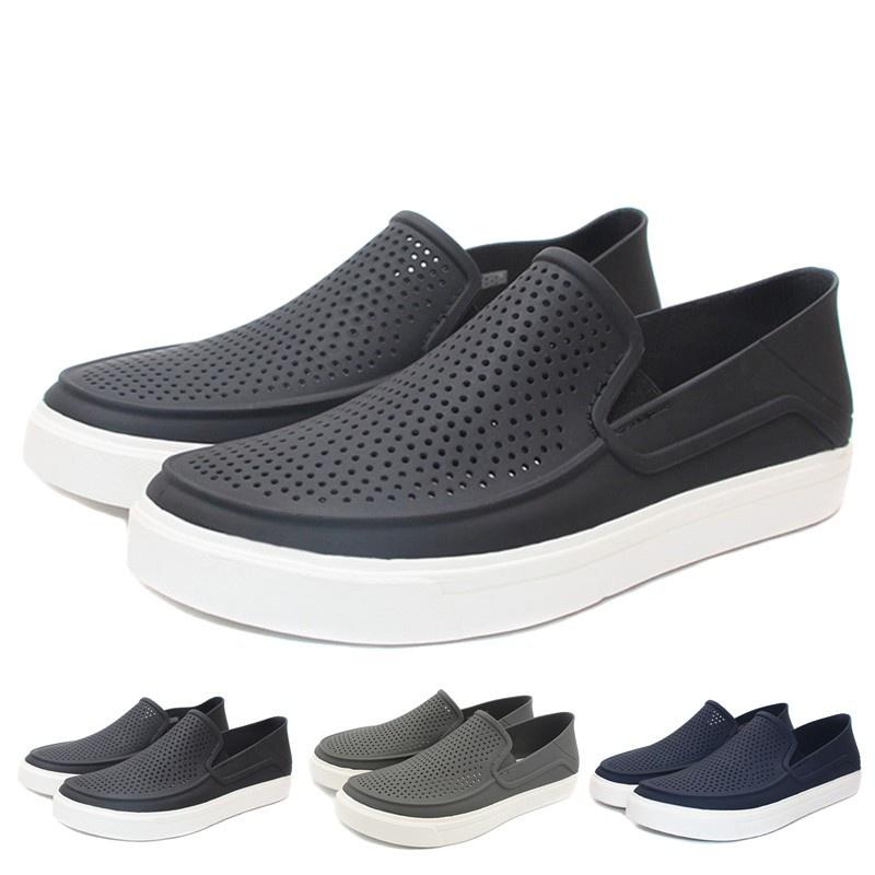 giày slip on cá sấu citilane roka đi mưa, lội nước, đi biển, chống hôi chân cho nam