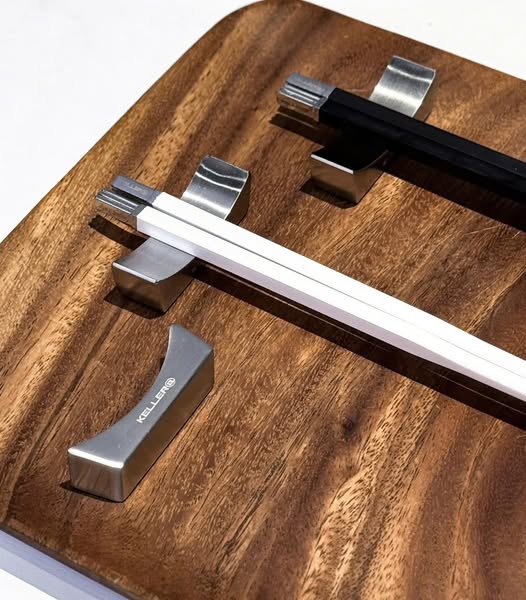 Set 10 Gác Đũa Inox 304 Keller Đức Hàng chính hãng