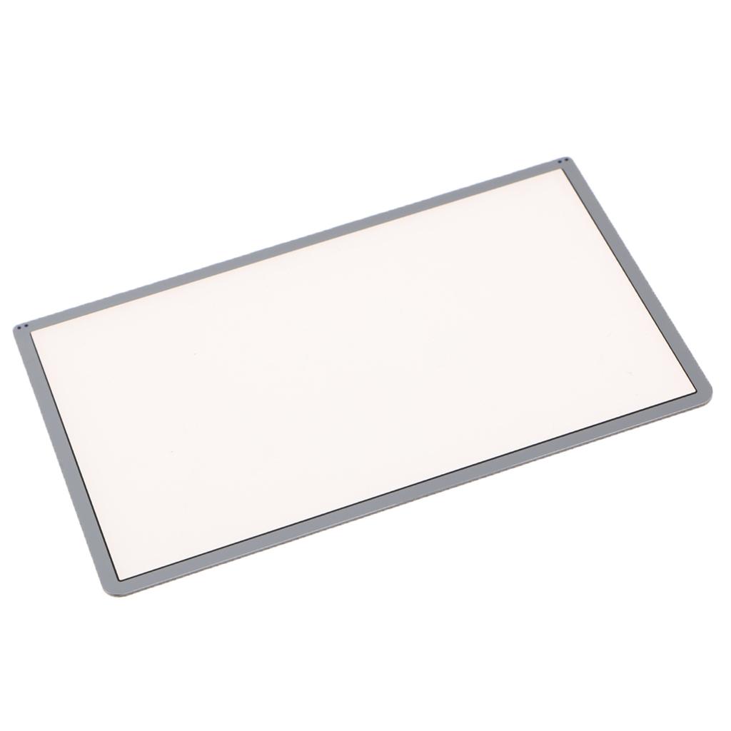 Replacement Blue Top Screen Frame Lens Cover LCD Screen Protector Compatible with Nintendo New 3DS XL LL