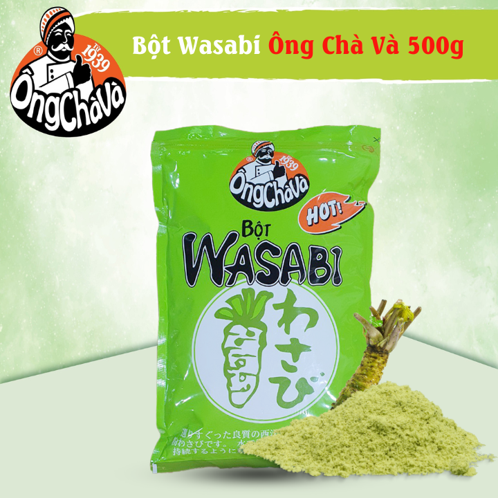 Bột Mù Tạt Wasabi Ông Chà Và 1kg ( Wasabi Powder)