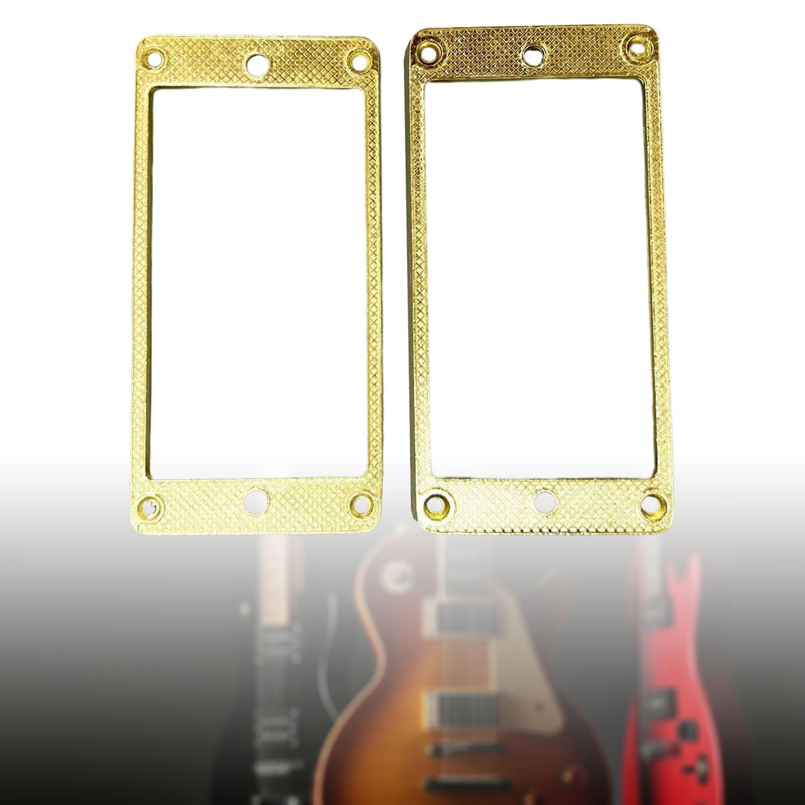 2Pcs Humbucker Double Electric Guitar Neck Bridge Pickup for Accessory