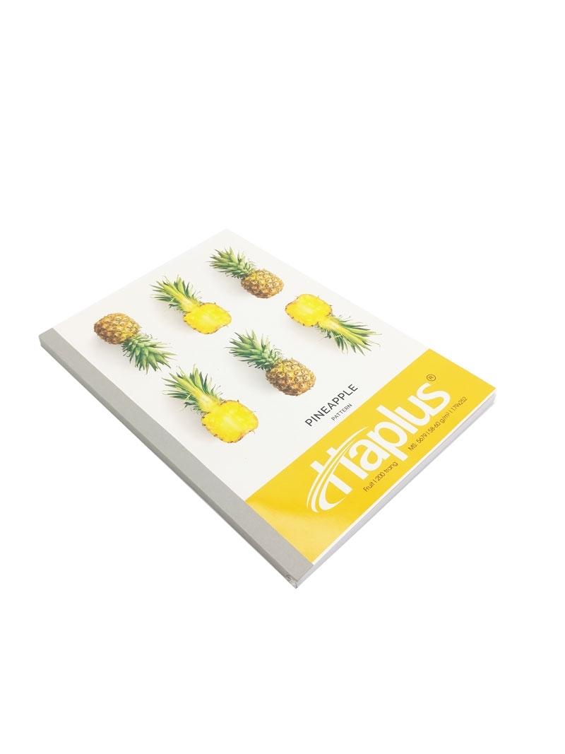 Vở Fruit Kẻ Ngang 200 Trang ĐL 58-60g/m2 - Haplus 5679 (Mẫu Màu Giao Ngẫu Nhiên)