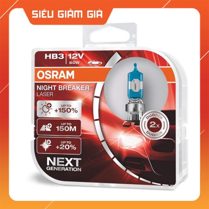 Bóng đèn ô tô Osram HB3 9005 150% Siêu Sáng 12V 60|55W NL, OSRAM, Bóng đèn pha ô tô HB3 HÀNG CAO CẤP