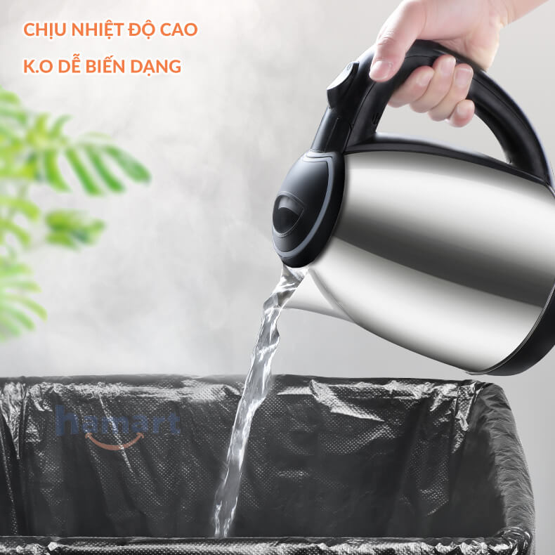 Túi Đựng Rác Size Đại Ko Quai HDPE Lớn Siêu Chắc Bao Đựng Rác Nylon To Màu Đen Tiện Lợi