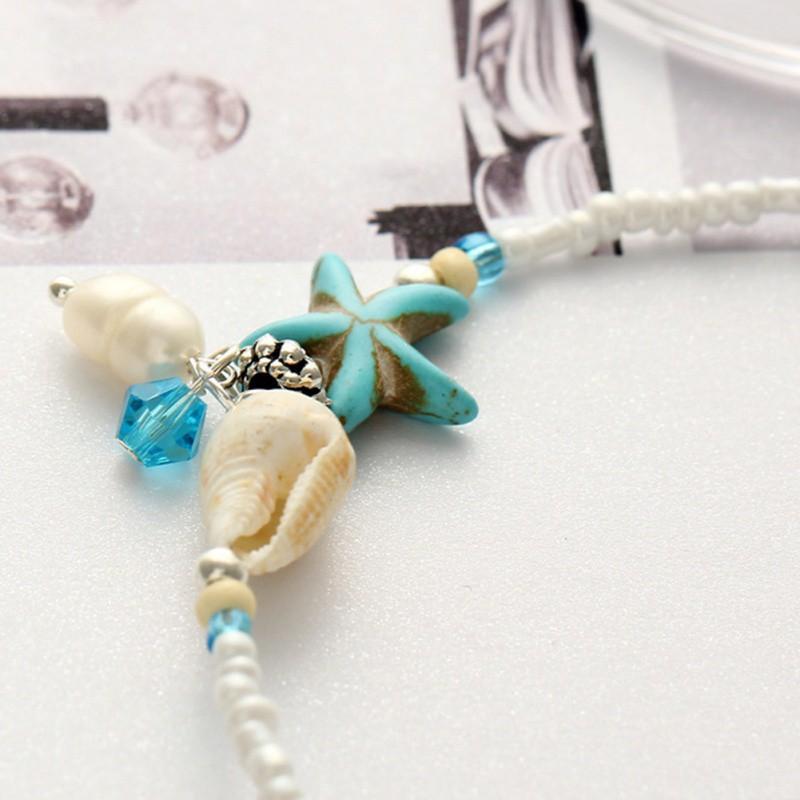 Vòng Đeo Chân Mặt Hình Sao Biển Kiểu Dáng Thời Trang