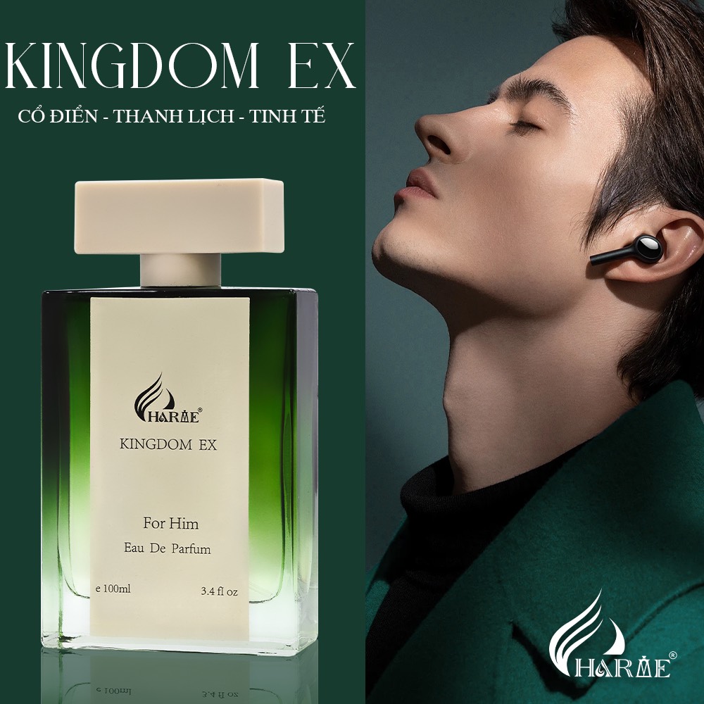 Nước Hoa Unisex CHARME KINGDOM EX 100ml Lưu Hương Lâu Phong Cách Cá Tính, Gợi Cảm, Nổi Bật Chính Hãng