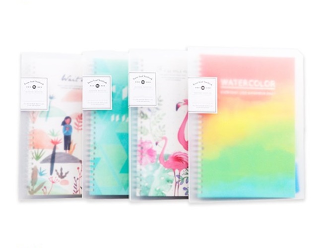 Sổ lò xo bìa giấy Binder Note A4 - giao ngẫu nhiên