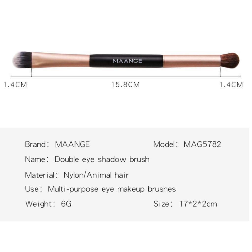 Soft Nylon Dual Ends Eyeshadow Brush Applicator Brushes