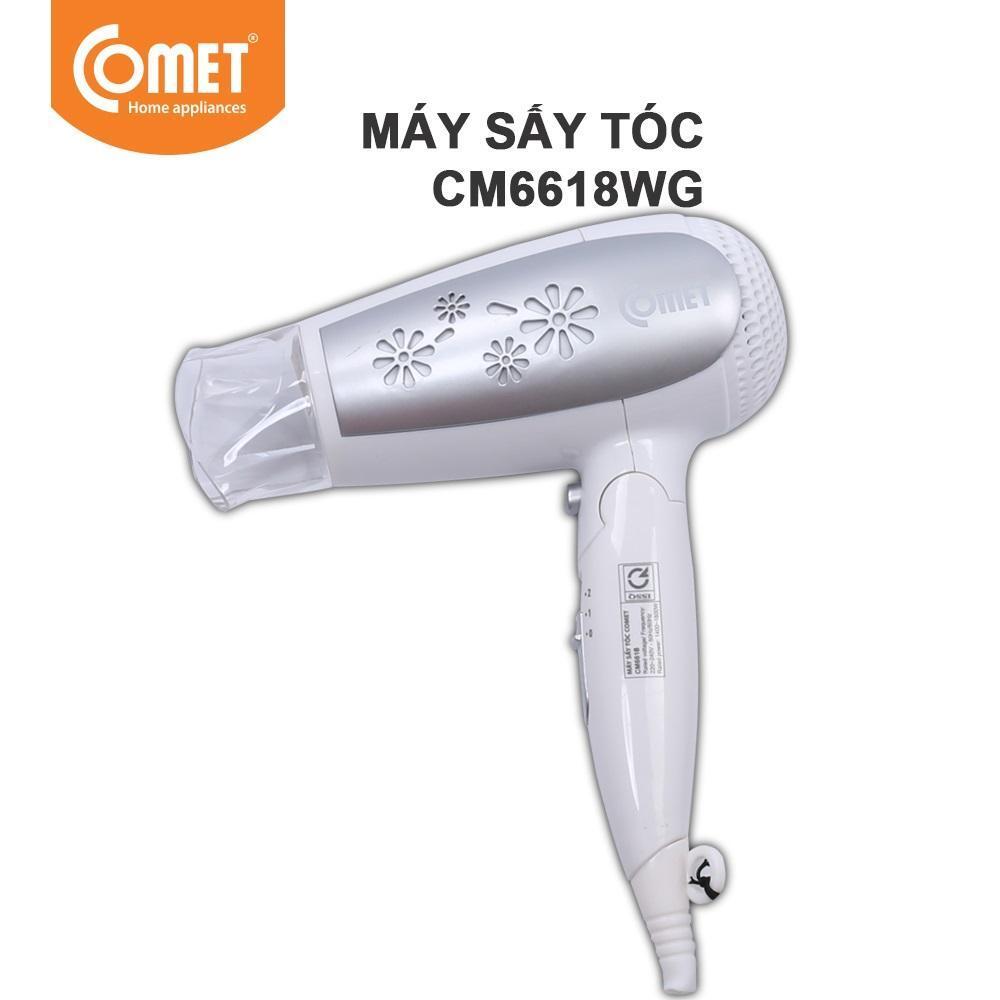 Máy sấy tóc 1600W Comet CM6618 màu ngẫu nhiên hàng chính hãng