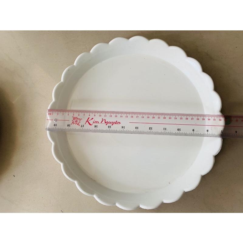 Dĩa nhựa đựng chậu trồng cây nhiều kích thước