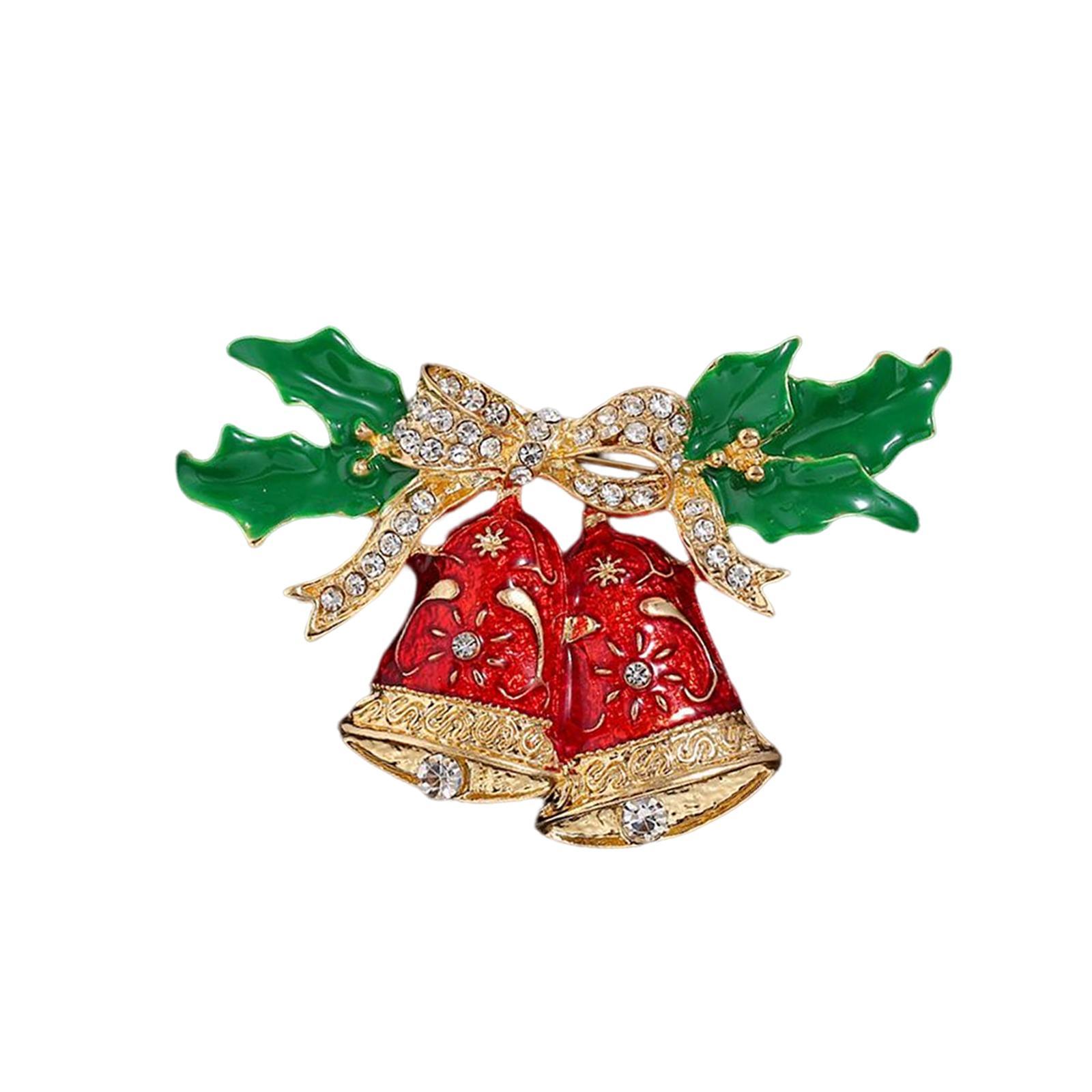 Elegant Christmas Brooch Pins Lapel Brooch for Clothes