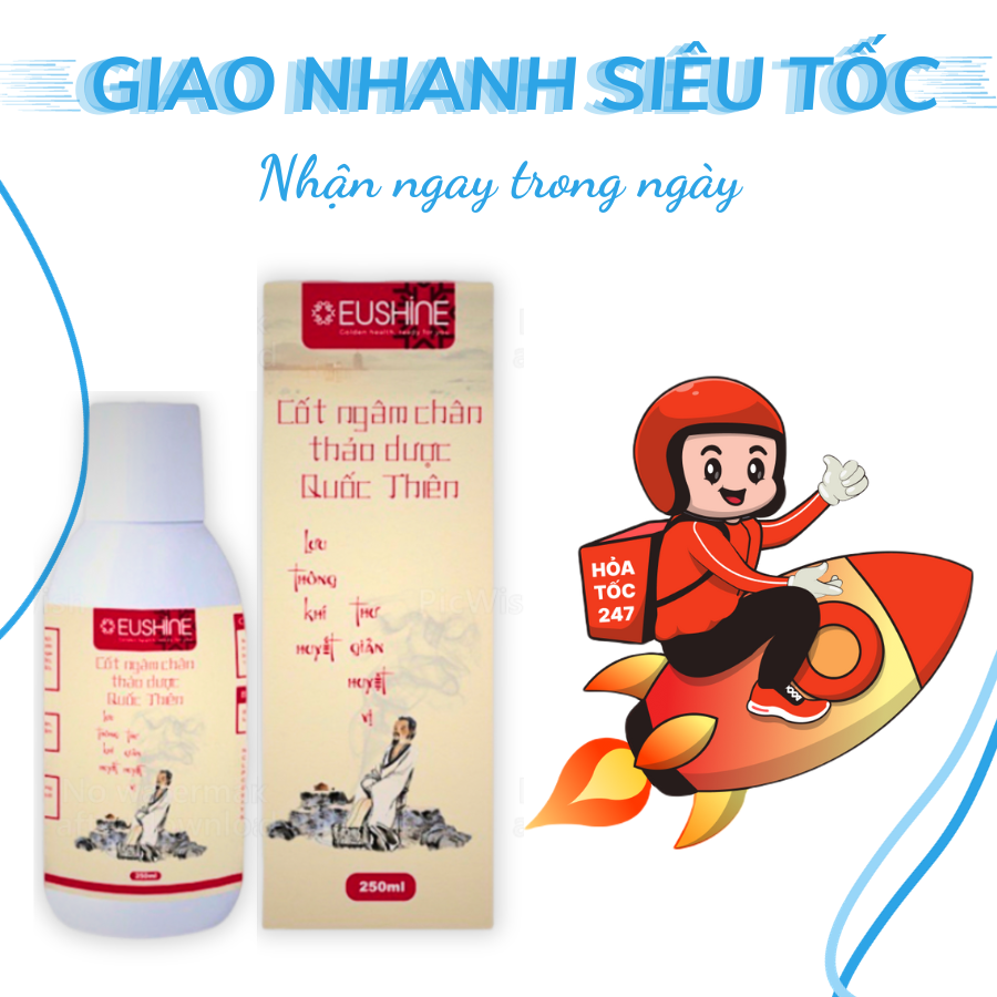 Cốt Thảo Dược Ngâm Chân Quốc Thiên Serenys hỗ trợ giảm chứng phong thấp, đau mỏi, suy tĩnh mạch