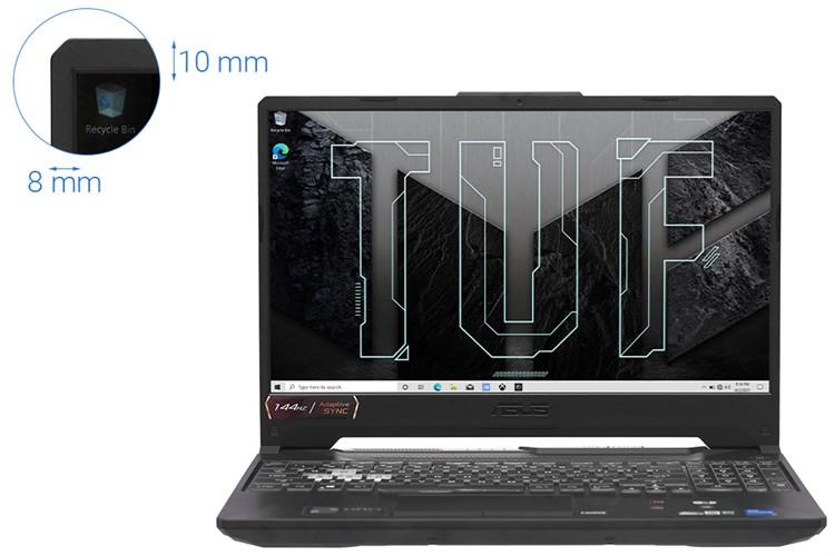 Laptop Asus FX506HCB i5 11400H/8GB/512GB/4GB RTX3050/15.6&quot;F/144Hz/Win11/(HN144W)/Đen - Hàng chính hãng