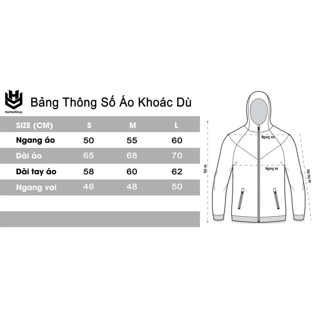 Áo Khoác Phản Quang HADES Form Rộng Dù 2 Lớp Phong Cách LocalBrand